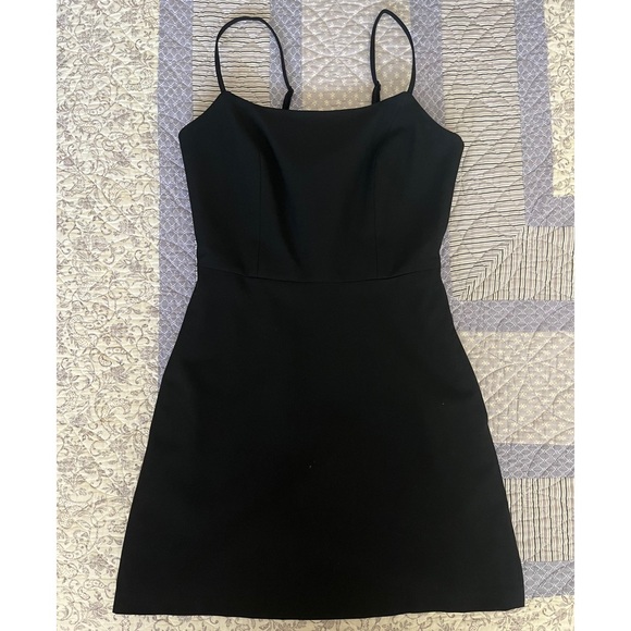 Aritzia Wilfred Isabelle Black Mini Dress - Picture 1 of 4